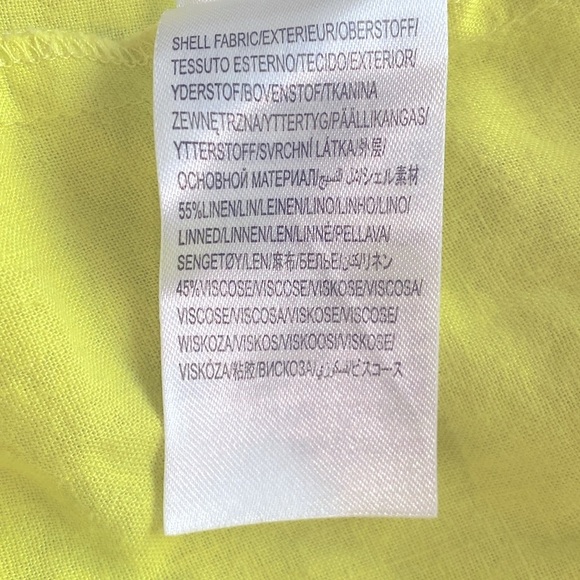 Farm Rio Monstera Open-Back Halter Linen Blend Midi Dress Size S - Picture 13 of 13